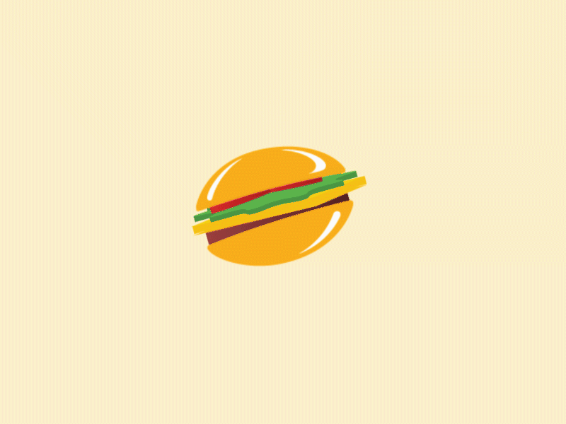 burger king logo motion