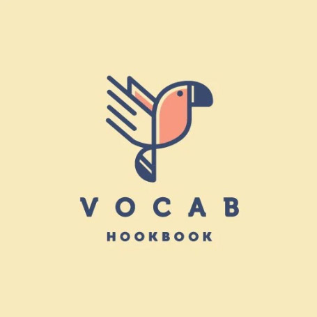 Vocab logo design by SilverFox Design