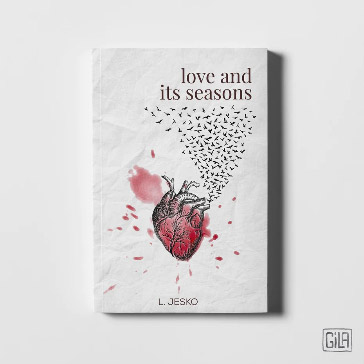 Poetry book cover by Cross the Lime 