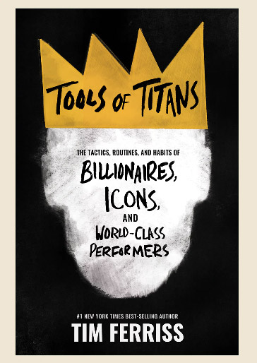 Tools of Titans book cover by nevergohungry