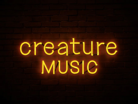 Creature Music logo design by Kinetec