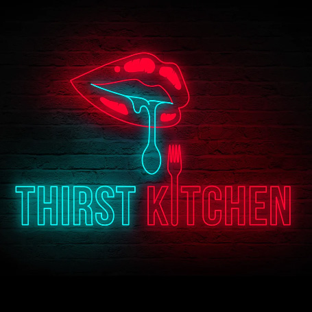Thirst kitchen logo design by A3”