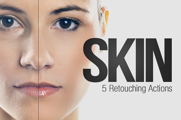 5 Skin Retouching actions