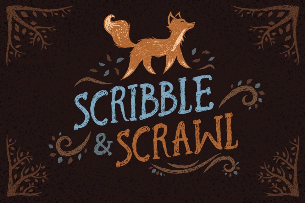Scribble and scrawl vector brushes