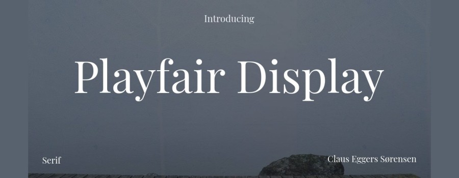 فونت Playfair Display